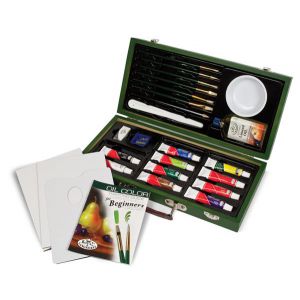 Zestaw artystyczny R&L Set For Beginners Oil Color Painting, 26 elementów